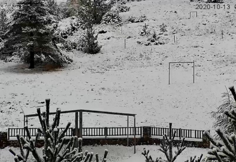 Snježni pokrivač na Veležu, zabijelilo se i na Blidinju i Kupresu